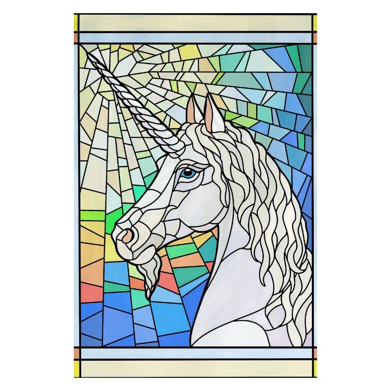 Einhorn in Glas