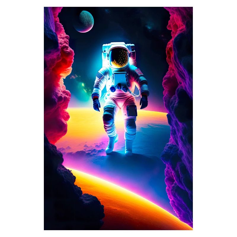 Astronaute dans l’espace
