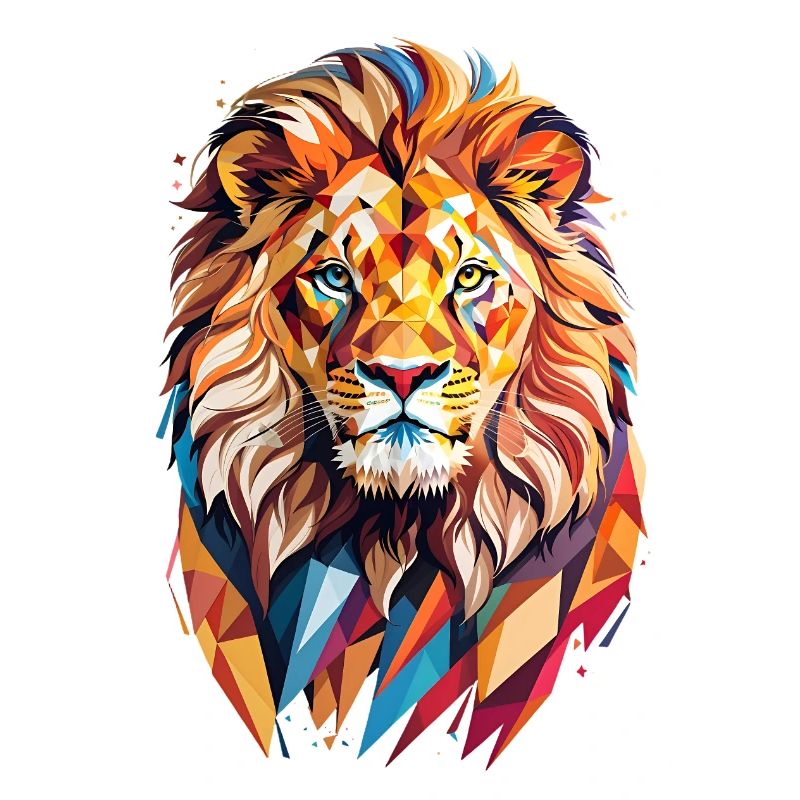 Polygon Lion