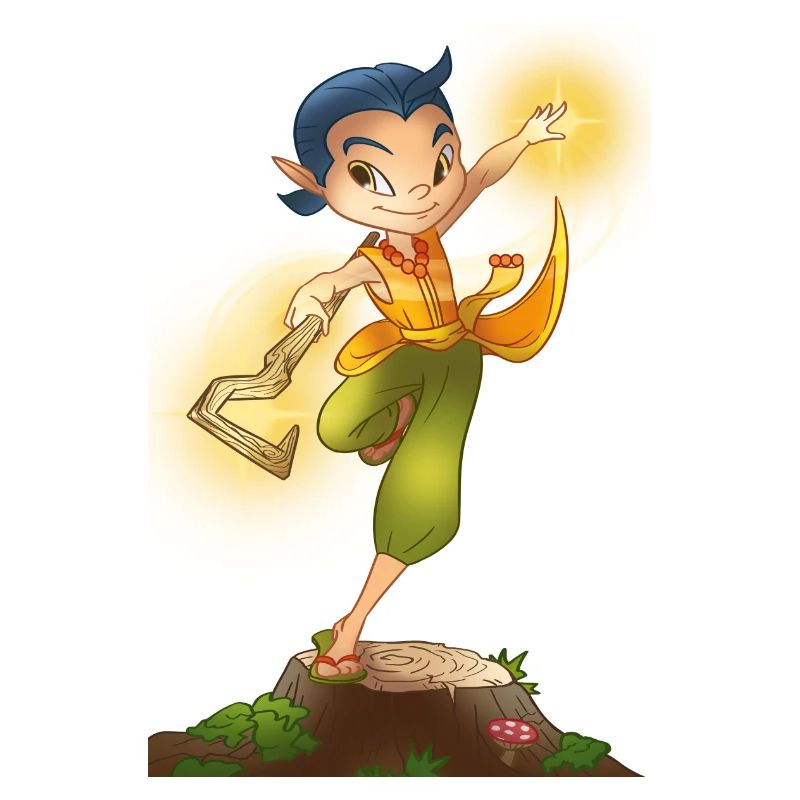 Créatures fantastiques Fée Pixie Forêt élémentaire