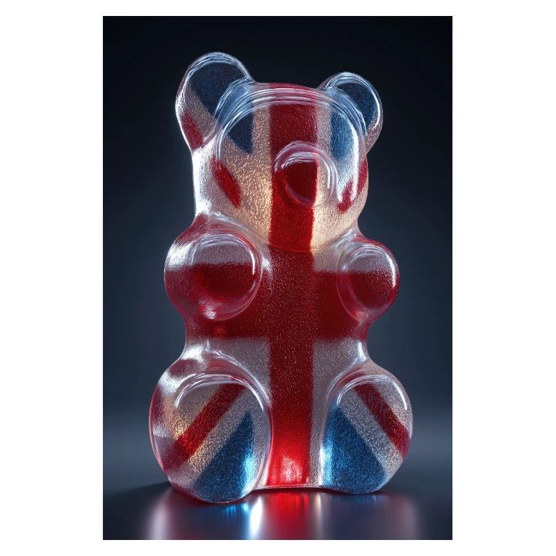 British Flag Gummy Bear