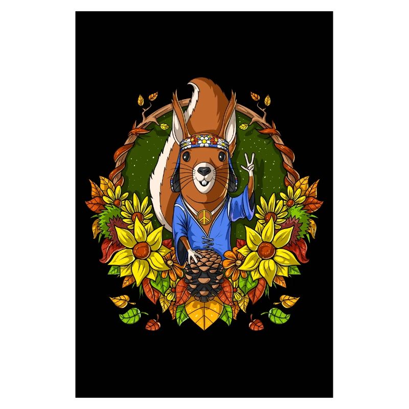 Hippie-Eichhörnchen