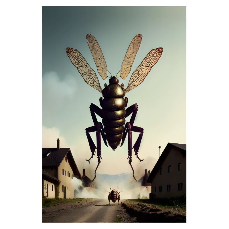 Poster Insecte Géant