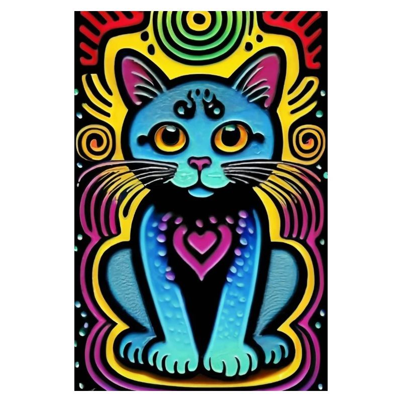 Chat mignon Pop Art Art moderne