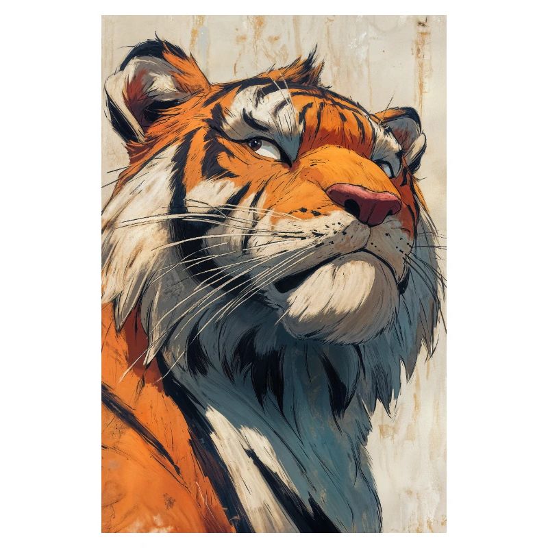 Illustration eines Tigers