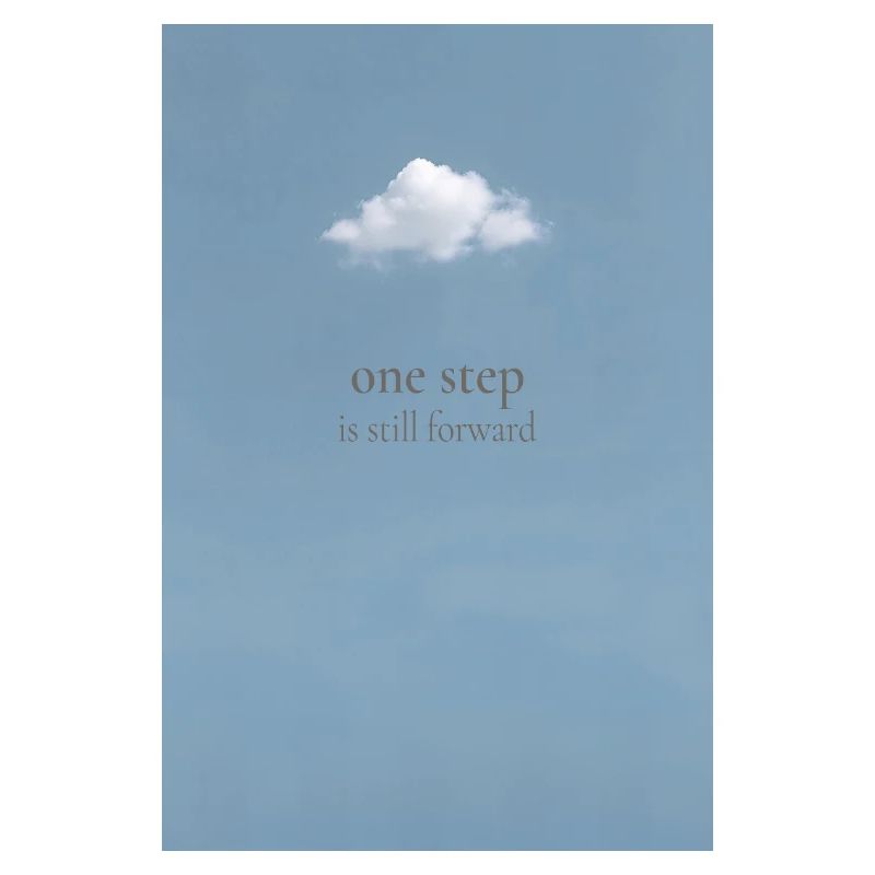 One Step Is Still Forward – Minimal Poster