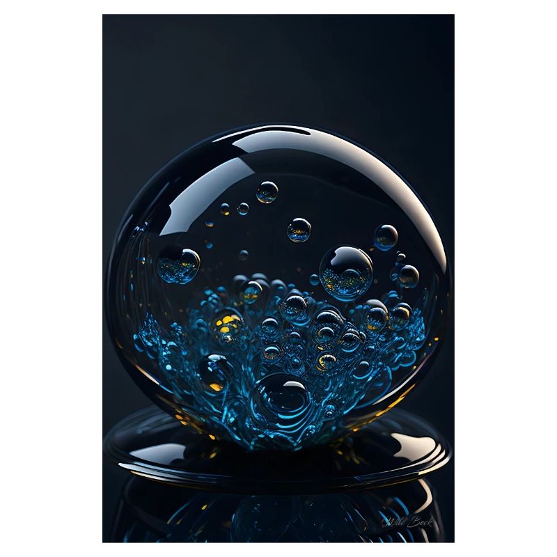 Bubbles in a bubble chrome 2