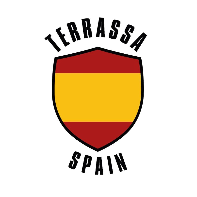 Drapeau espagnol avec ruban rouge-jaune-rouge