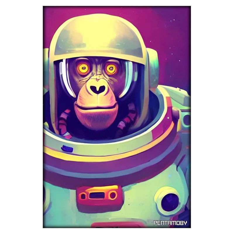 Monkey Animal Astronaut Space Space Universe 8