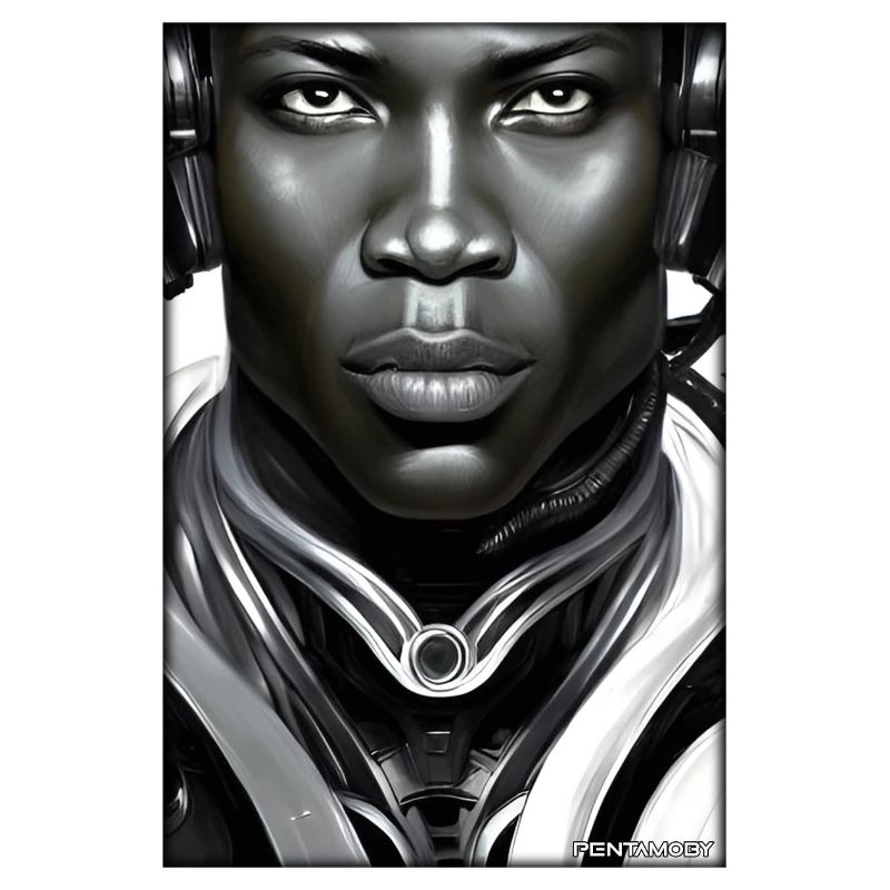 Cyborg Man Future Sci-Fi Machine Technology