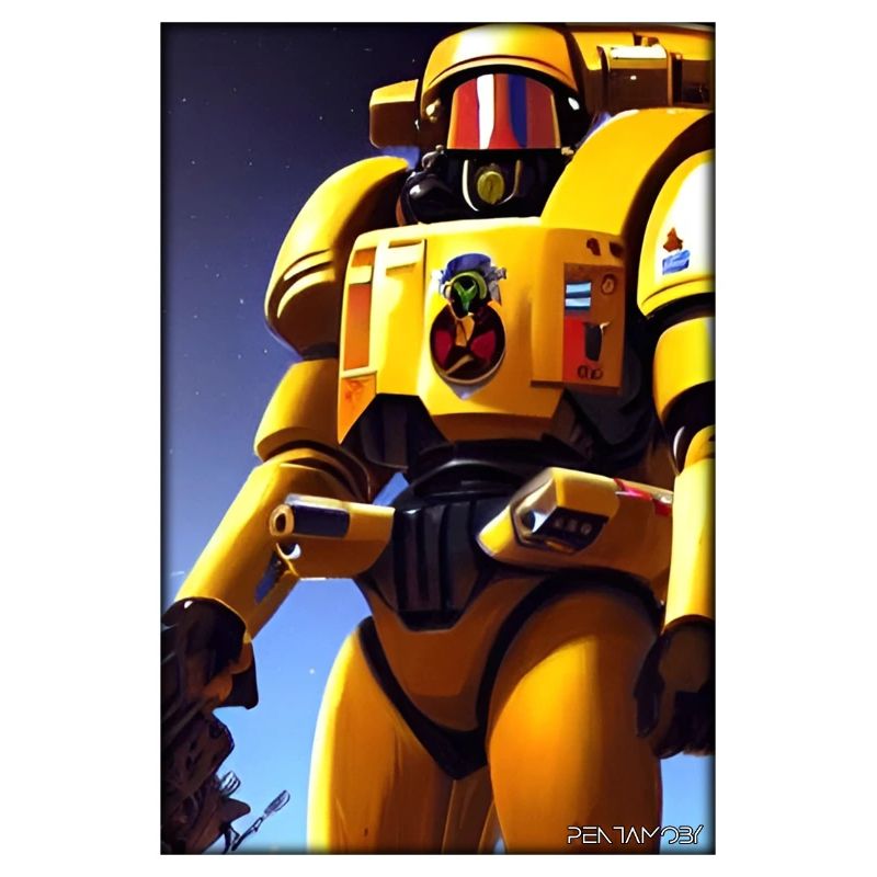 Kampfbot Robot Super Soldier Machine Warrior