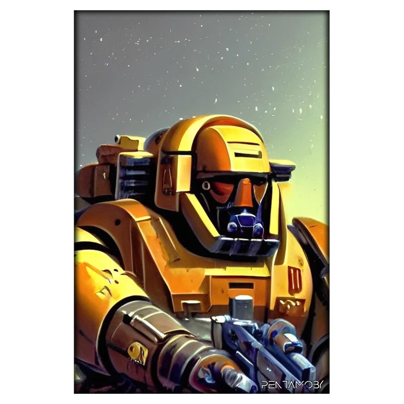 Kampfbot Robot Super Soldier Machine Warrior