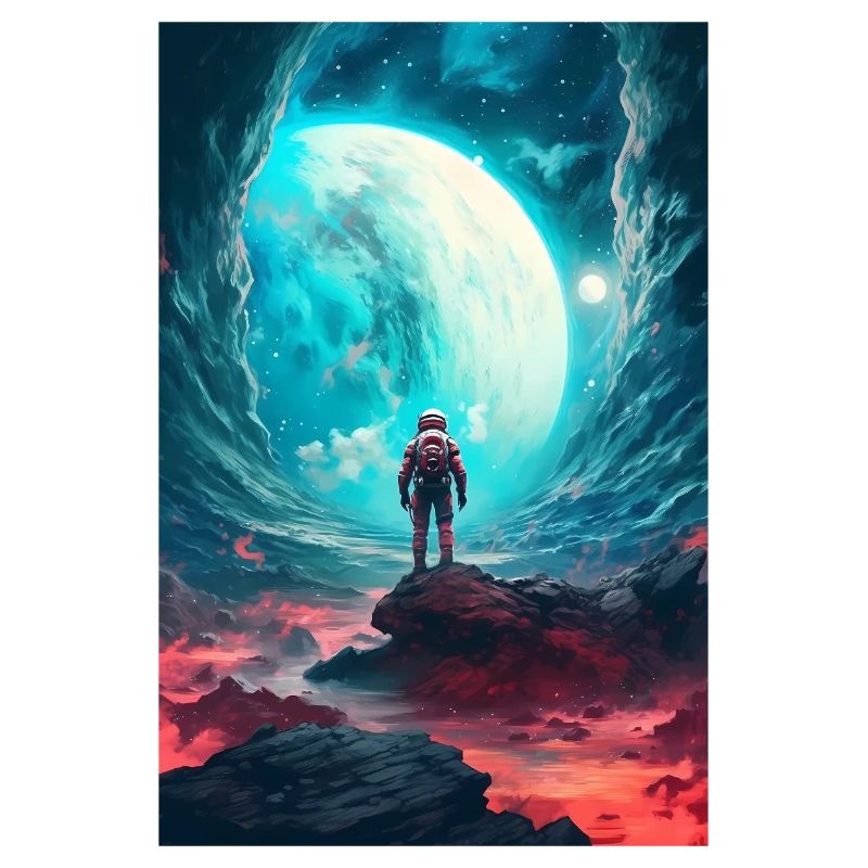 Astronaut Space Cosmonaut Rocket Planets