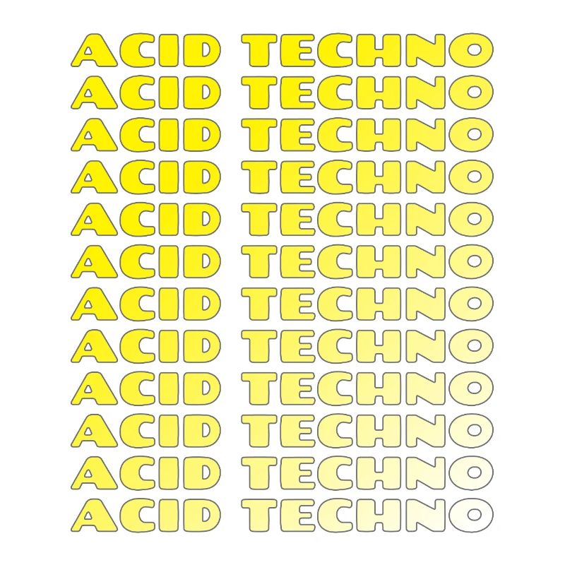 Acid Techno Repeat Neon