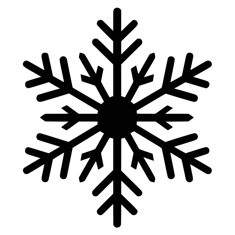 Schneeflocke, Eiskristall, Farbe variabel