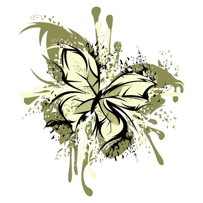 schmetterling abstrakt explosion Farben Grafik
