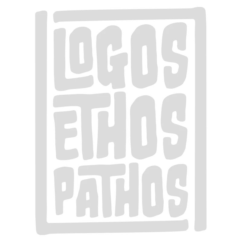 Logos Ethos Pathos Rhetoric Philosophy Student