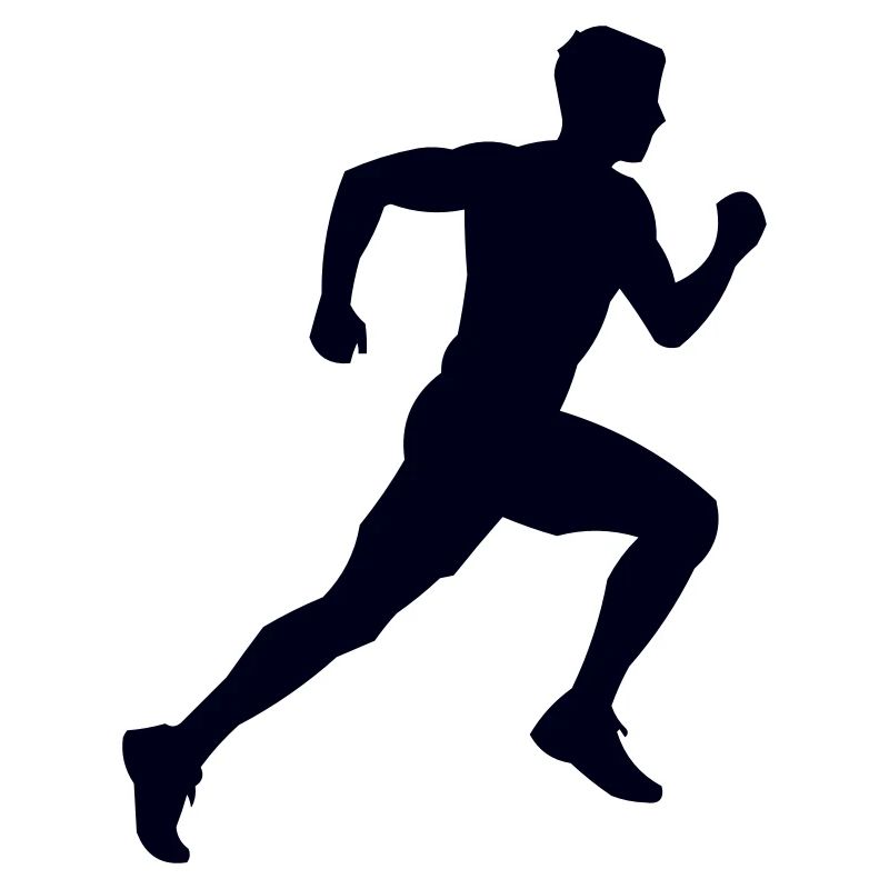 Runner jogging