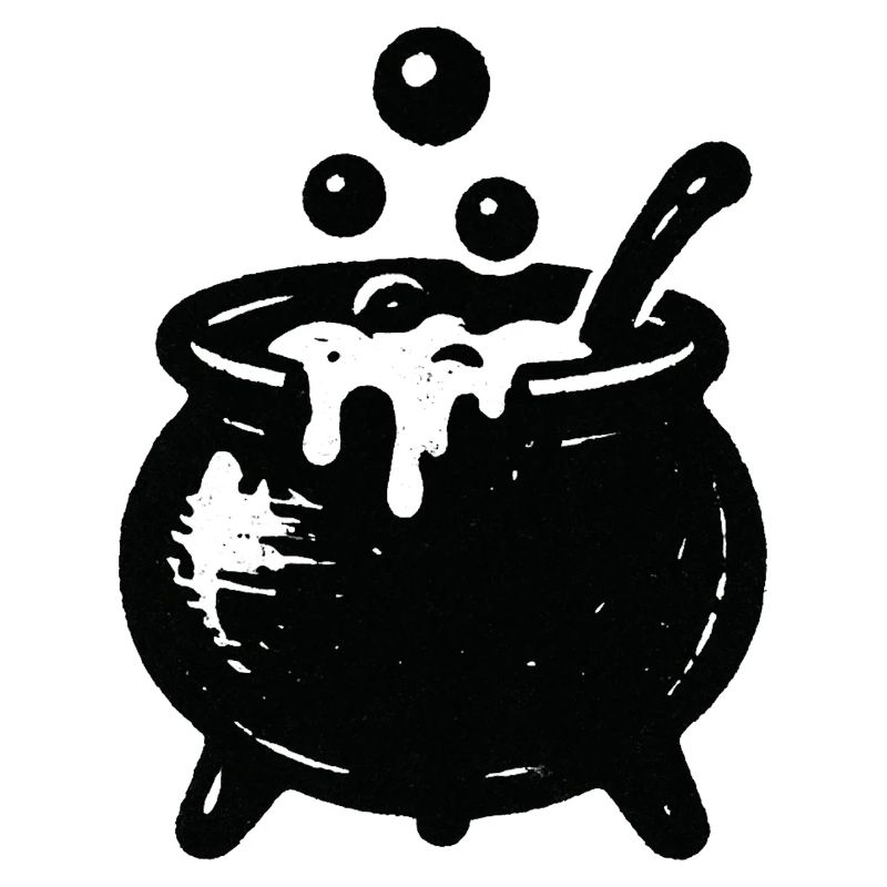 Witch's Cauldron Bubble Magic