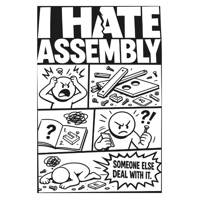 Je déteste les instructions d’assemblage