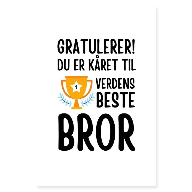 Verdens beste bror