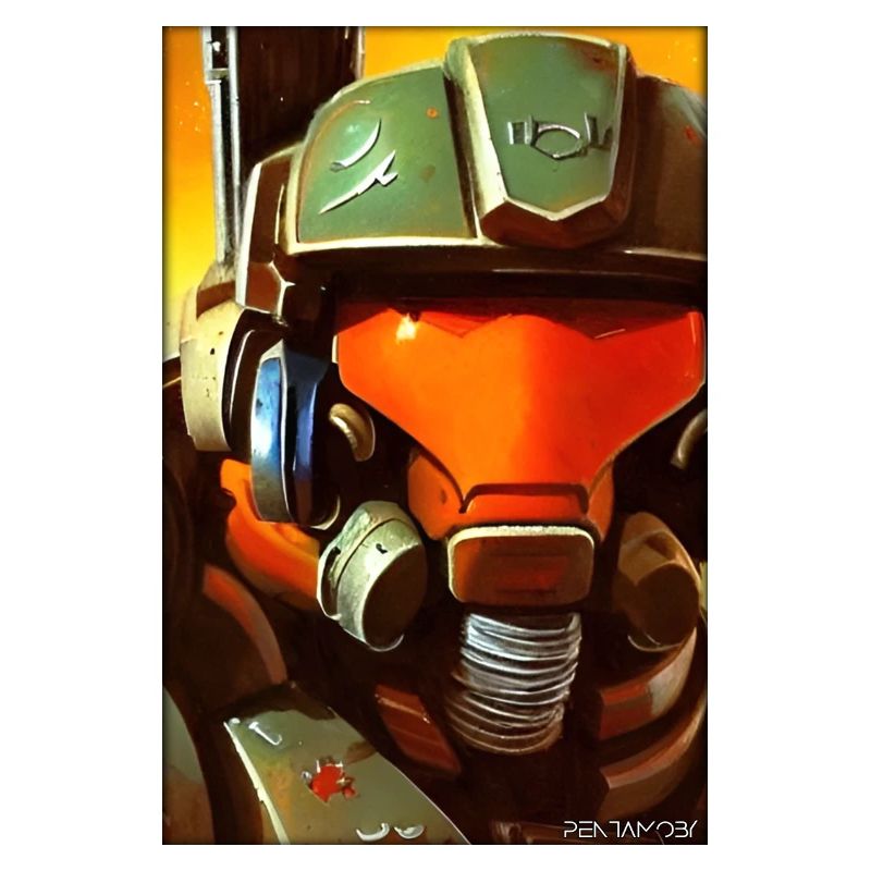Kampfbot Robot Super Soldier Machine Warrior