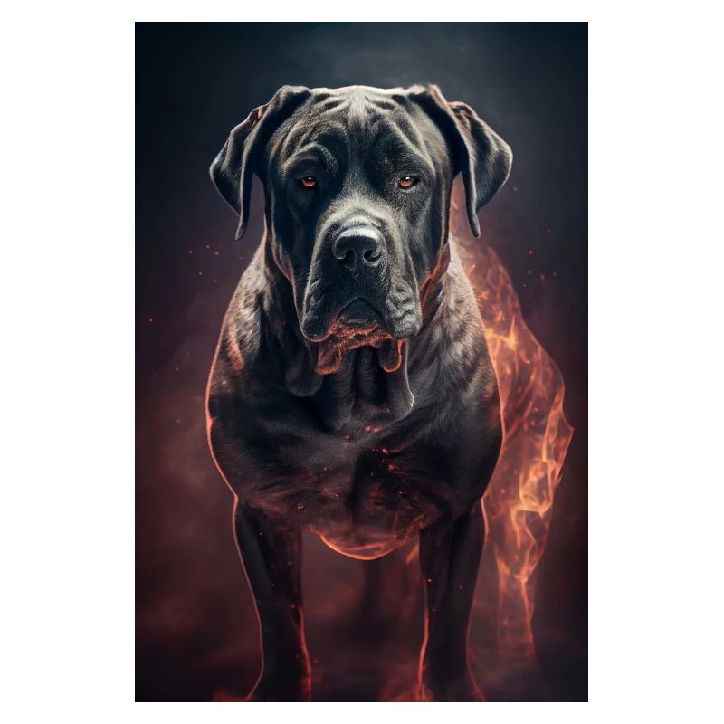 Cane Corso Hund Fire