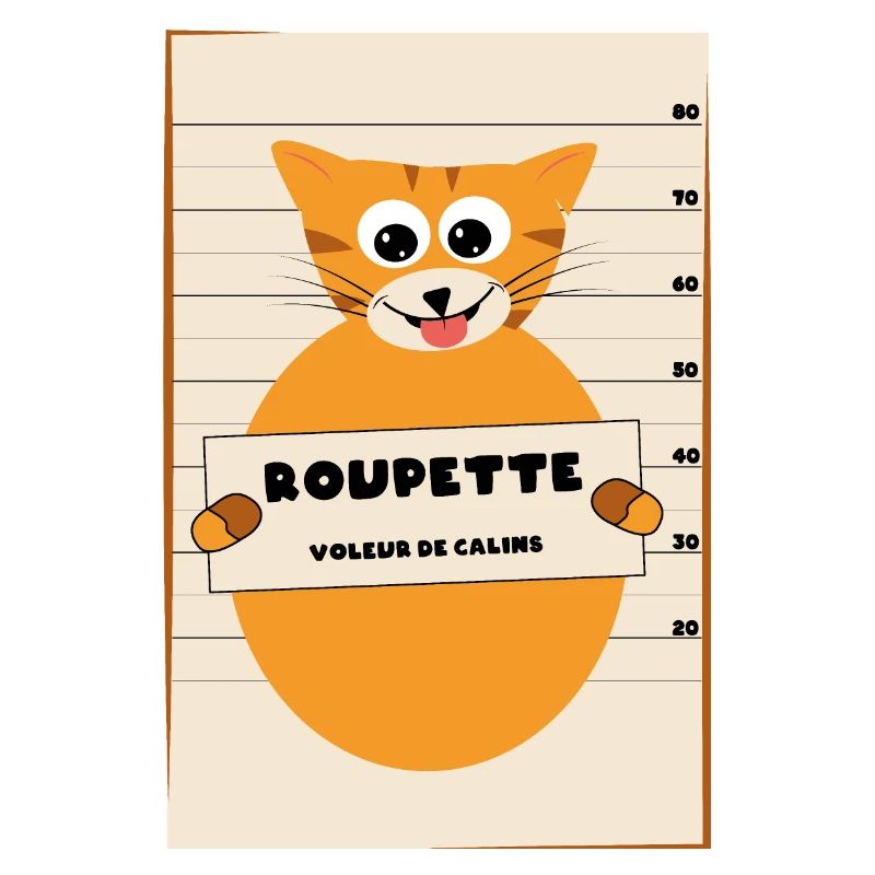 "Roupette" le chat arrêté