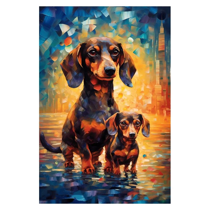 Couleur du chien teckel