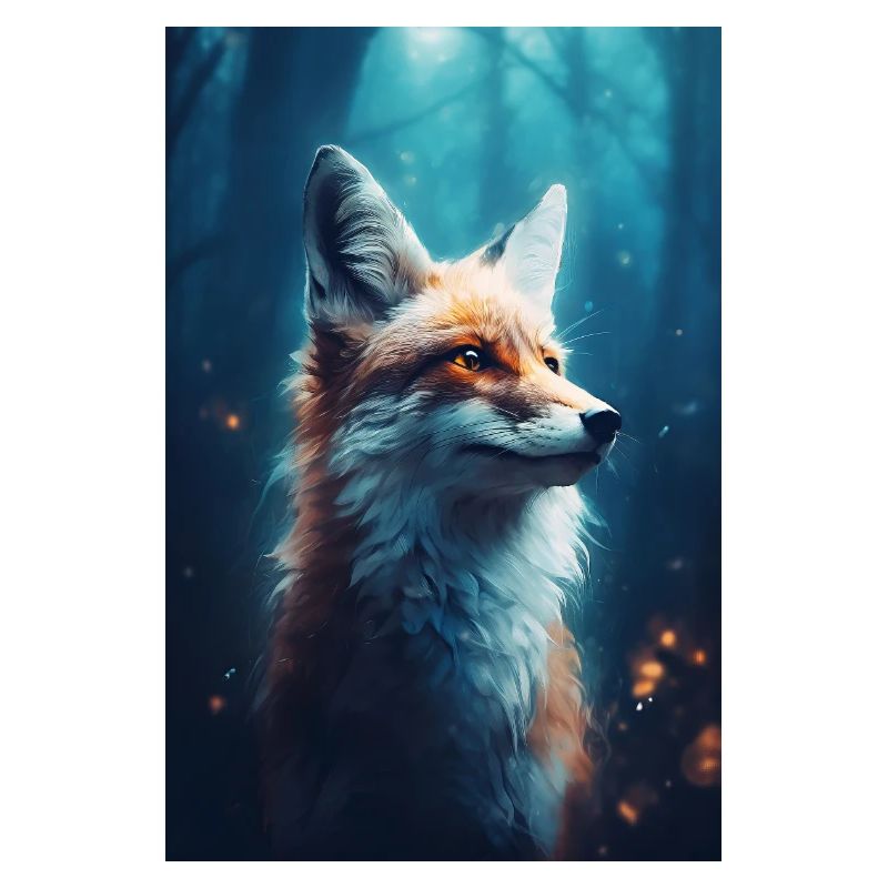 Fuchs im Wald Rotfuchs