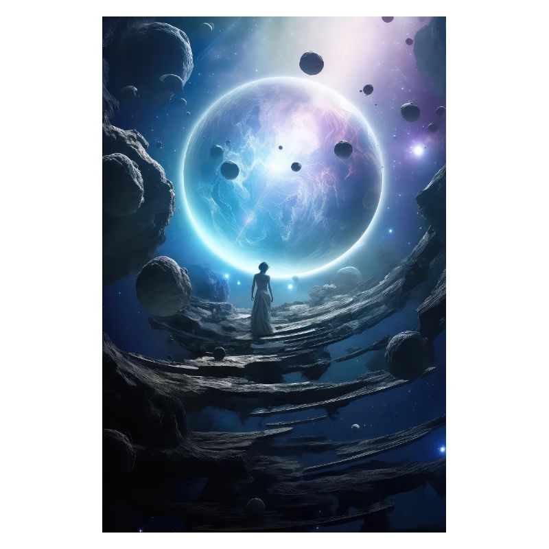 Galaxy Planets Space