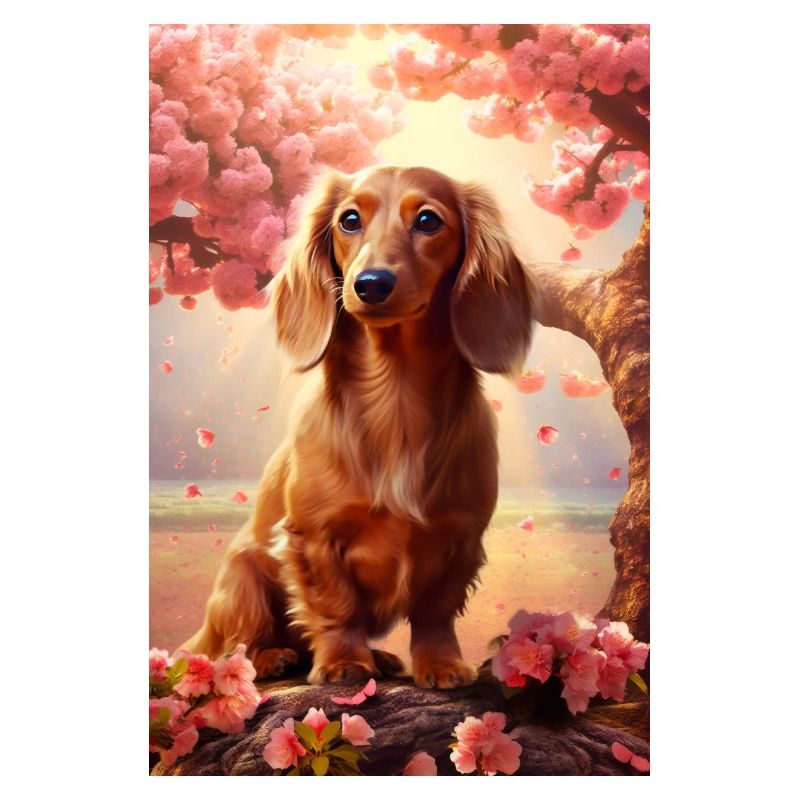 Dachshund Dog Cherrytree