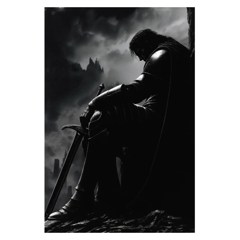 Poster Illustration Chevalier