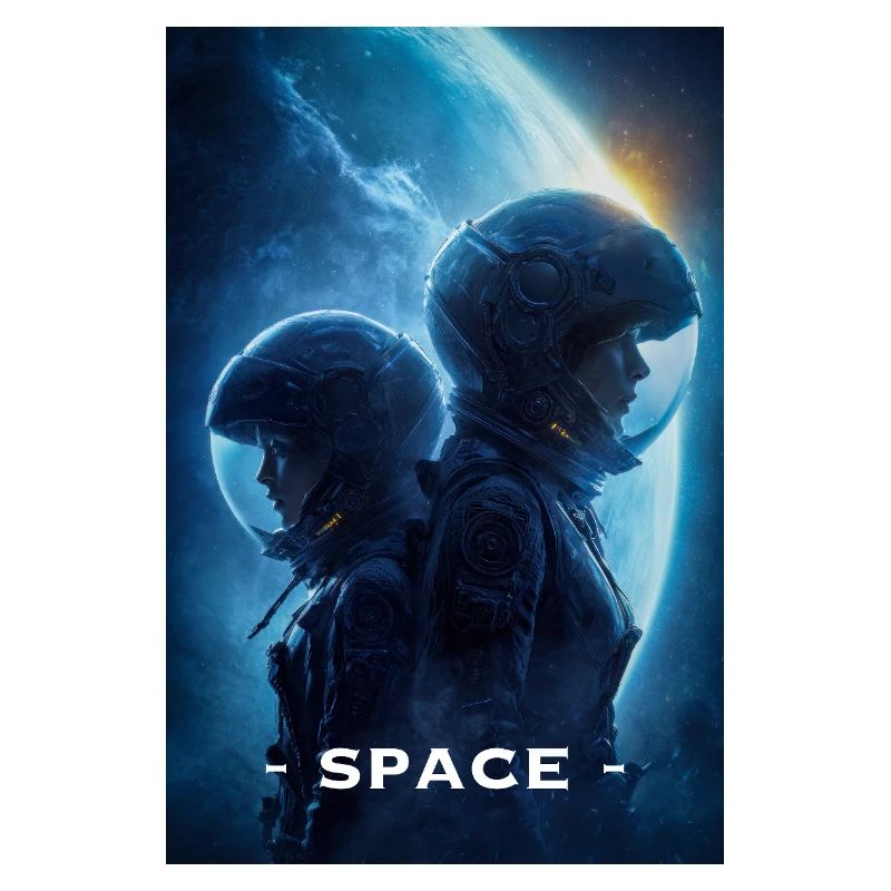 Astronautes dans l’espace lointain