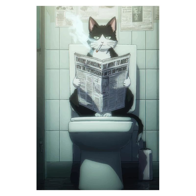La routine matinale de Cool Cat