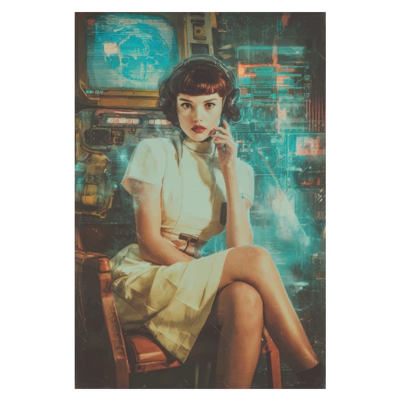 Retro Sci-Fi Operator