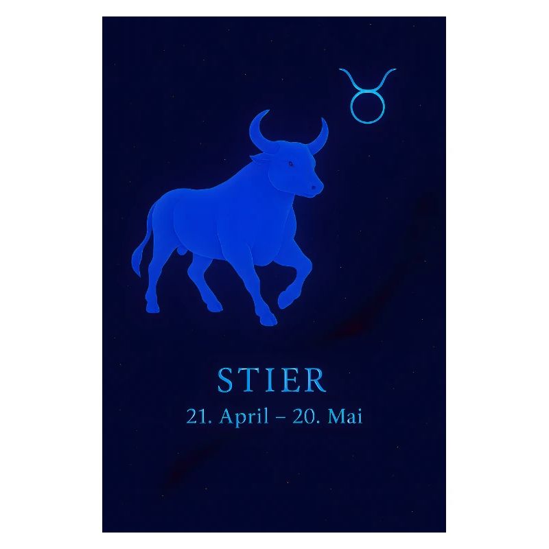 Sternzeichen Stier Design