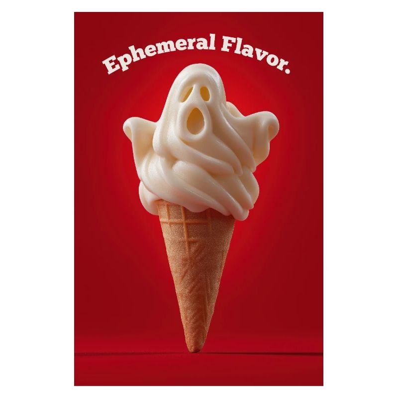 Saveur éphémère Cône fantôme