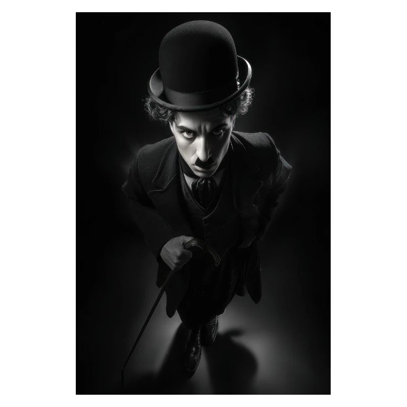 Mitternachtsherr mit Zylinder