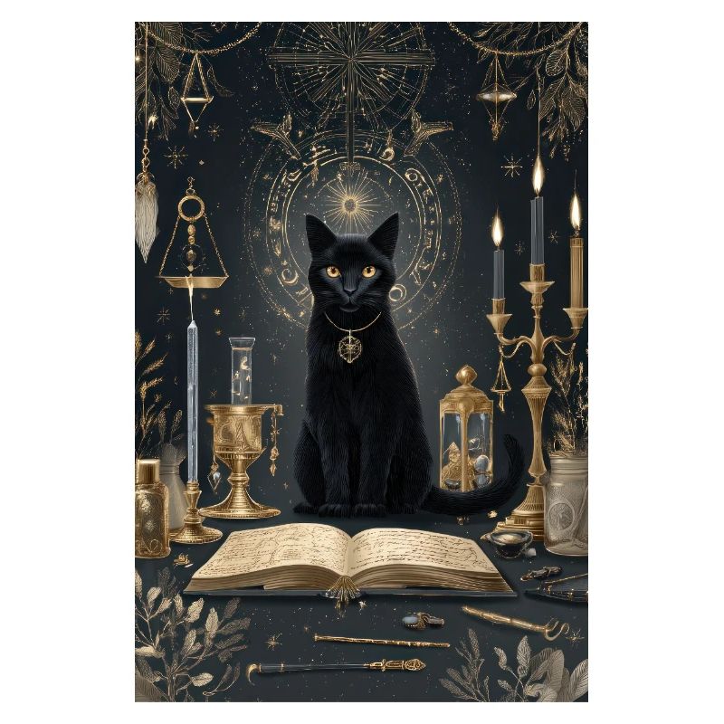 Midnight Cat Alchemist