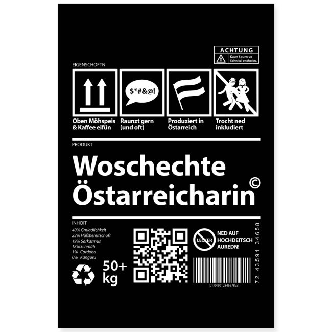 Woschechta Österreicha - Poster 40x60 cm