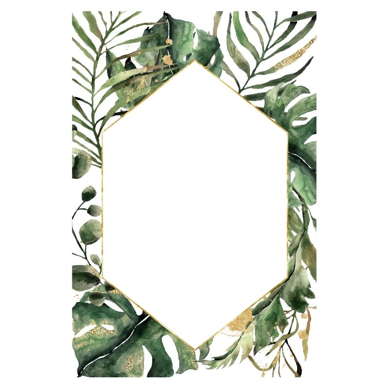 Customizable Poster - Botany Style