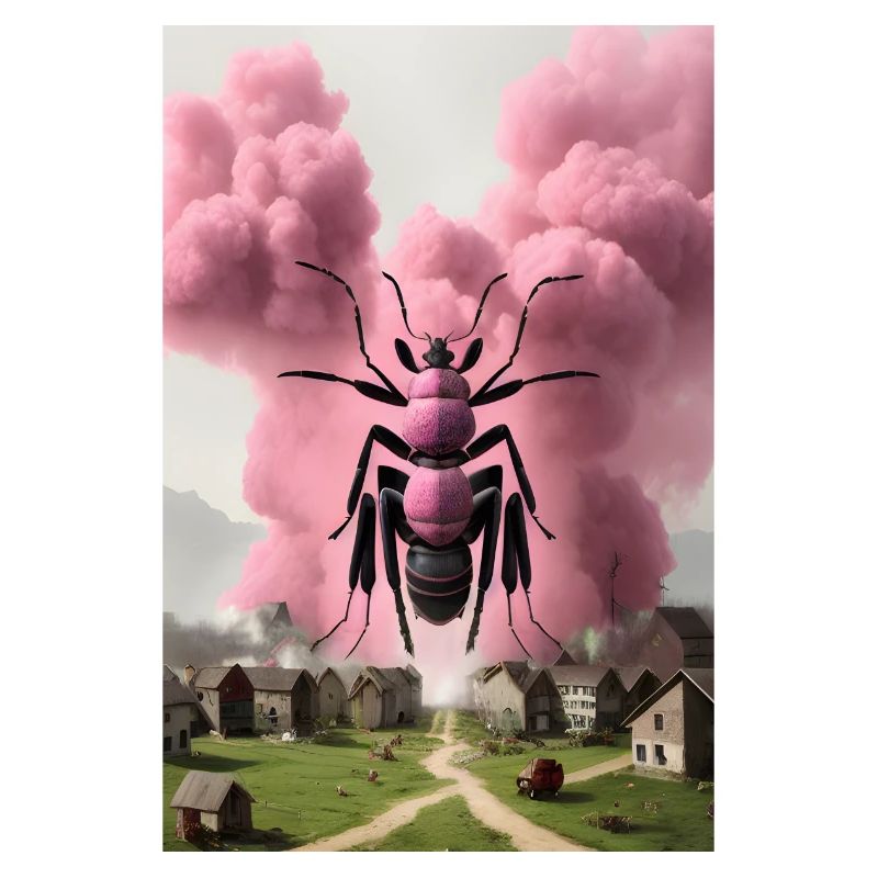 Poster Insecte Géant