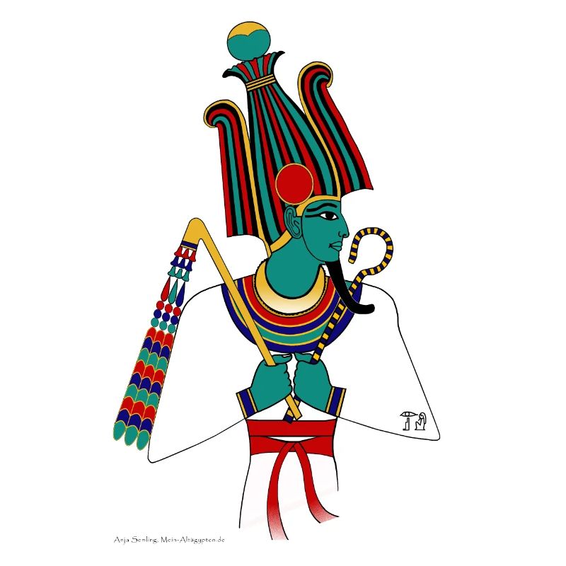 POSTER: Osiris, ancient Egyptian deity