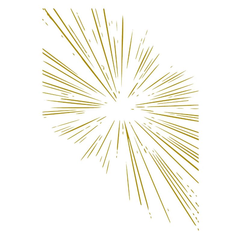 Abstract rays / gold / pattern / line