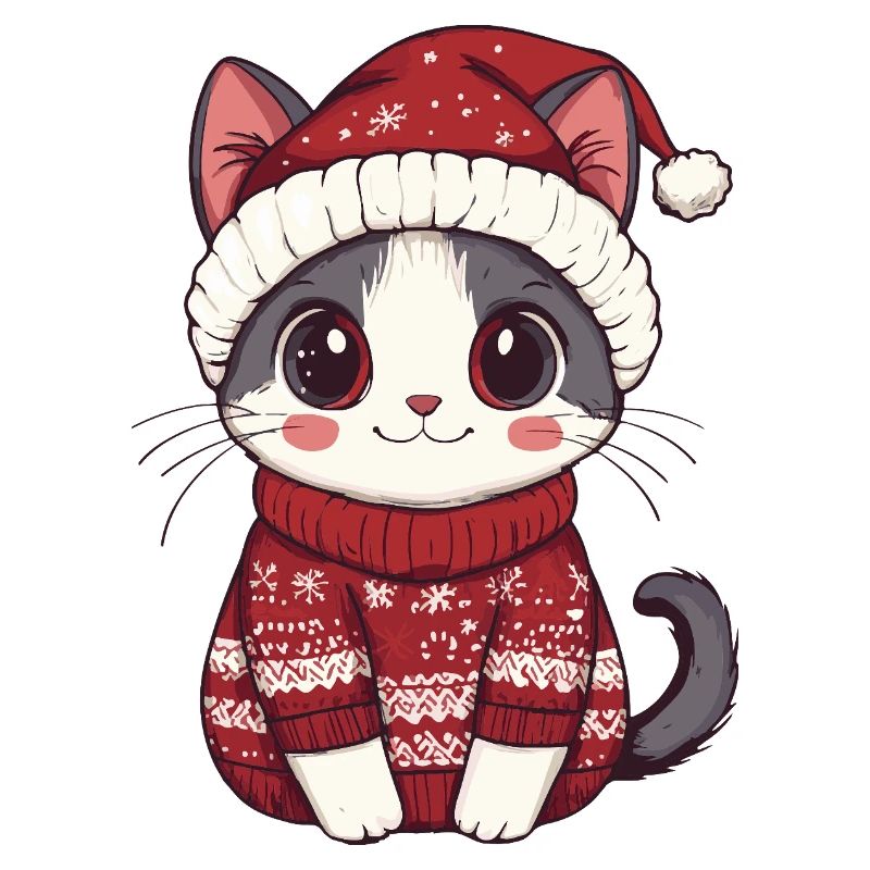Noël chat