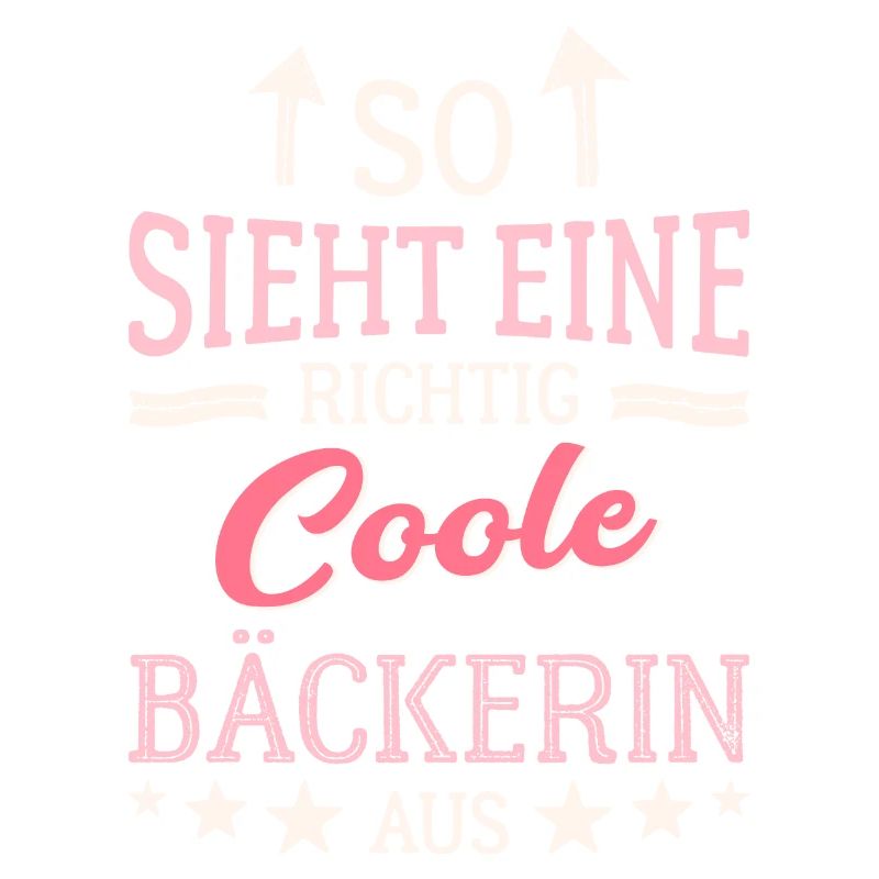 So sieht eine richtig coole Bäckerin aus Backen