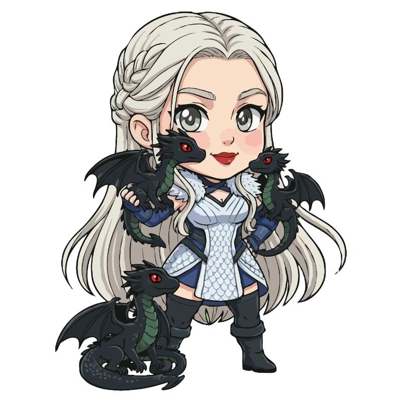 Dragon cosplay Knightess Chibi
