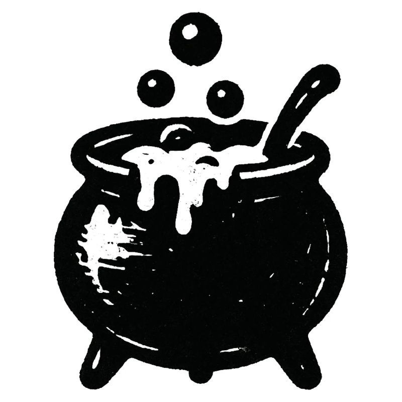 Witch's Cauldron Bubble Magic