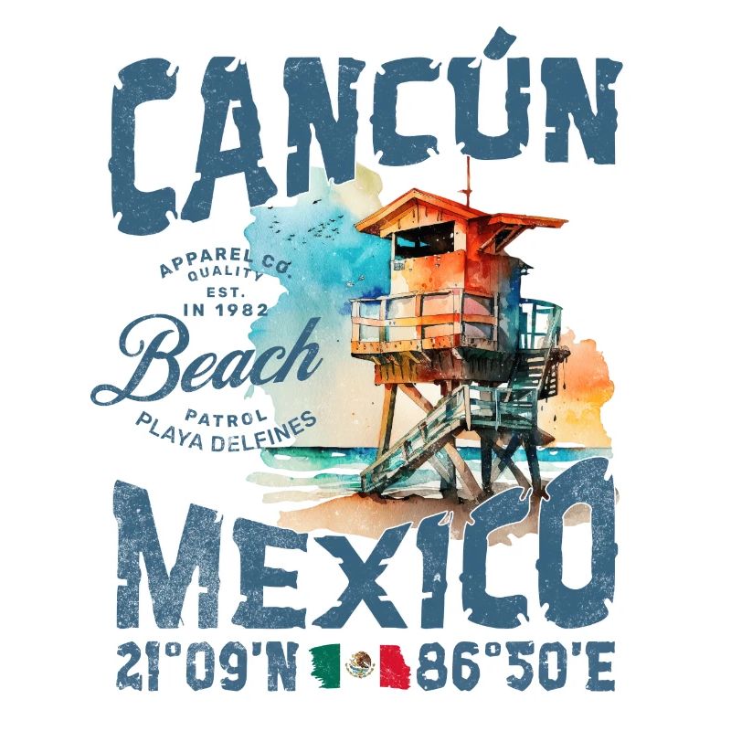 Horizon de Cancun à la Plage
